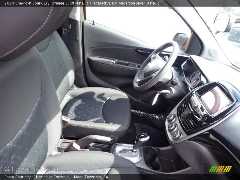 Orange Burst Metallic / Jet Black/Dark Anderson Silver Metallic 2020 Chevrolet Spark LT