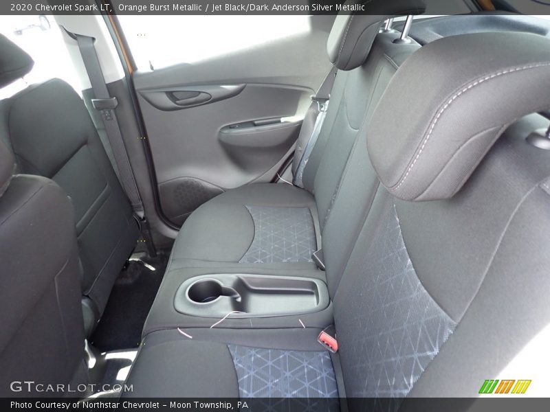 Orange Burst Metallic / Jet Black/Dark Anderson Silver Metallic 2020 Chevrolet Spark LT