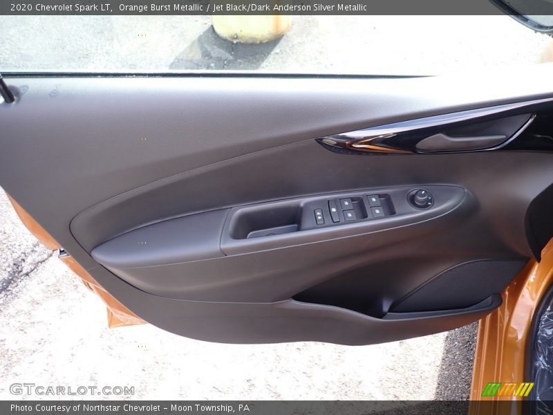 Orange Burst Metallic / Jet Black/Dark Anderson Silver Metallic 2020 Chevrolet Spark LT