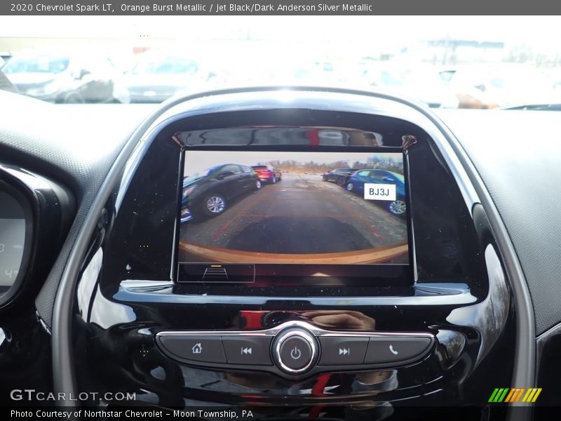 Orange Burst Metallic / Jet Black/Dark Anderson Silver Metallic 2020 Chevrolet Spark LT