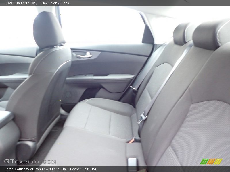 Silky Silver / Black 2020 Kia Forte LXS