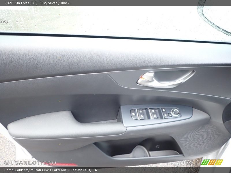 Silky Silver / Black 2020 Kia Forte LXS