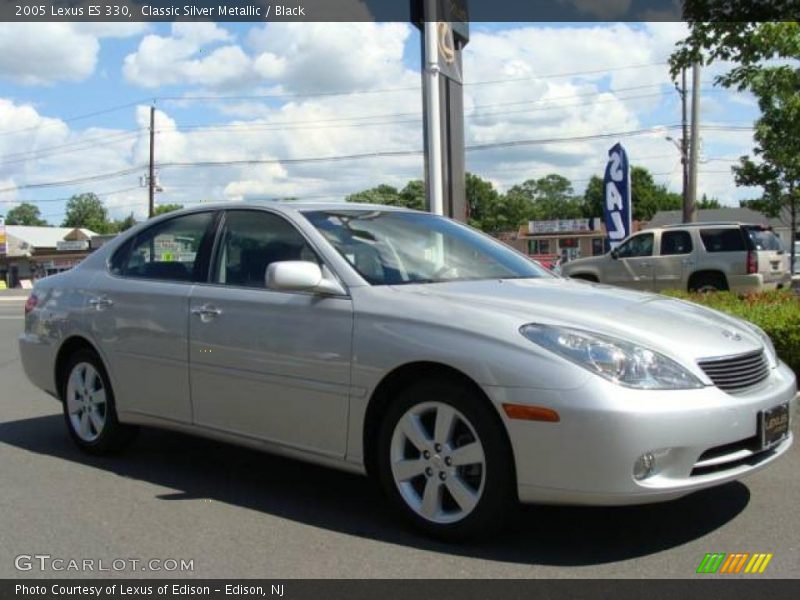 Classic Silver Metallic / Black 2005 Lexus ES 330