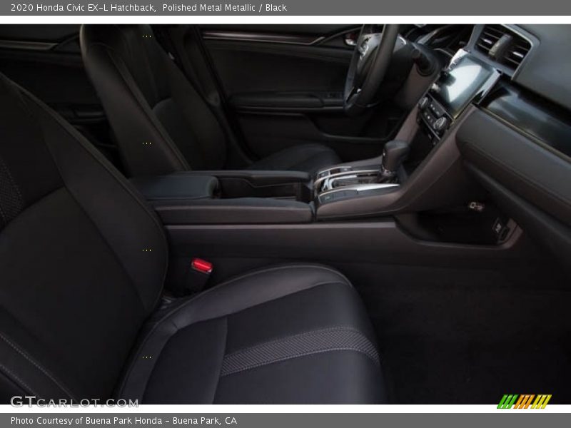 Polished Metal Metallic / Black 2020 Honda Civic EX-L Hatchback