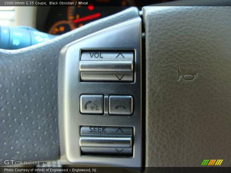 Black Obsidian / Wheat 2006 Infiniti G 35 Coupe