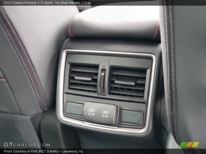 Ice Silver Metallic / Gray 2020 Subaru Forester 2.5i Sport