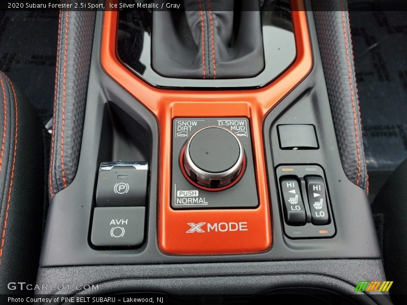 Controls of 2020 Forester 2.5i Sport