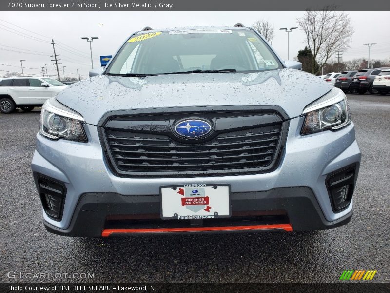 Ice Silver Metallic / Gray 2020 Subaru Forester 2.5i Sport