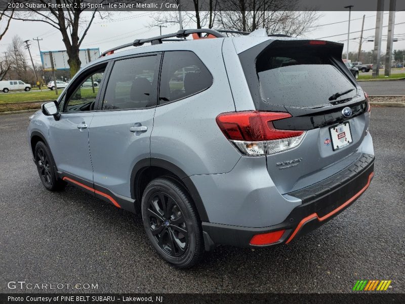 Ice Silver Metallic / Gray 2020 Subaru Forester 2.5i Sport