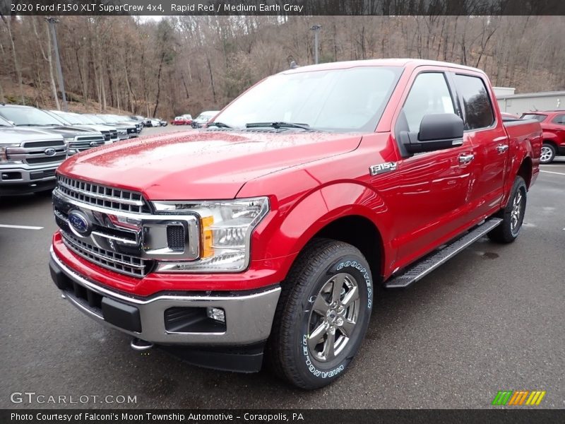 Front 3/4 View of 2020 F150 XLT SuperCrew 4x4