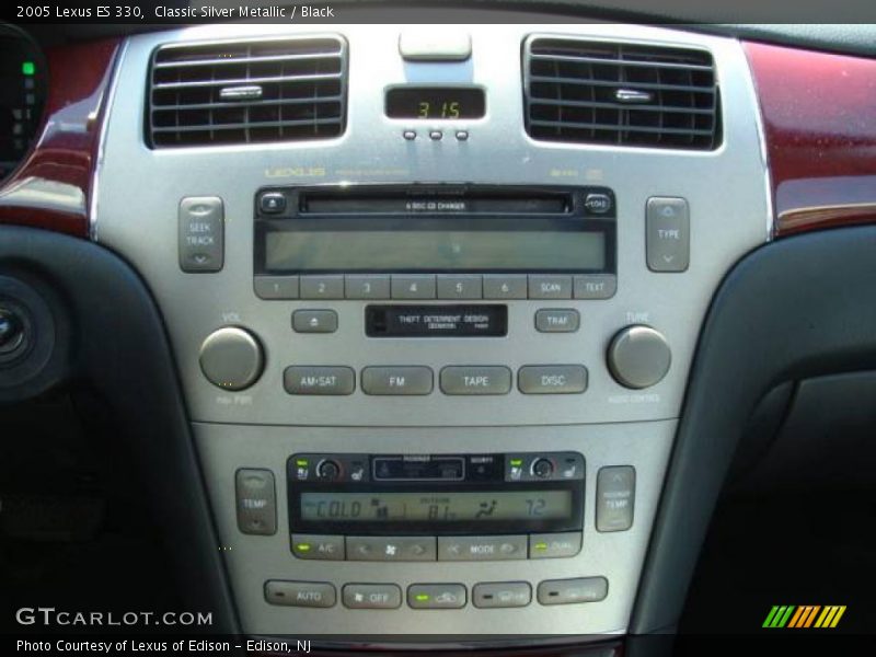 Classic Silver Metallic / Black 2005 Lexus ES 330