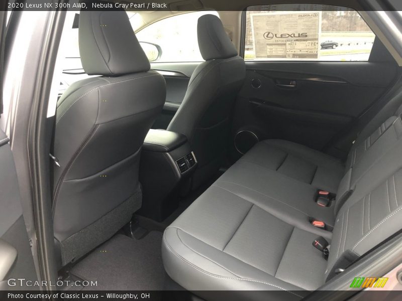 Nebula Gray Pearl / Black 2020 Lexus NX 300h AWD