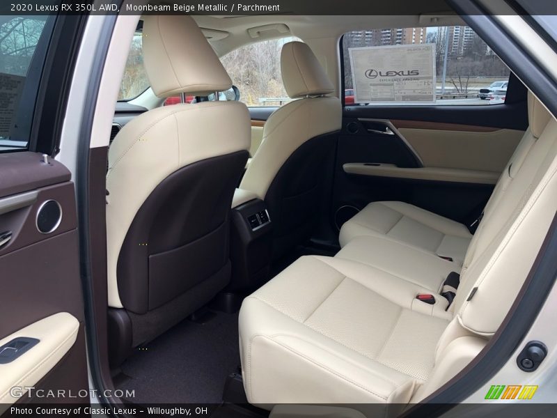 Moonbeam Beige Metallic / Parchment 2020 Lexus RX 350L AWD