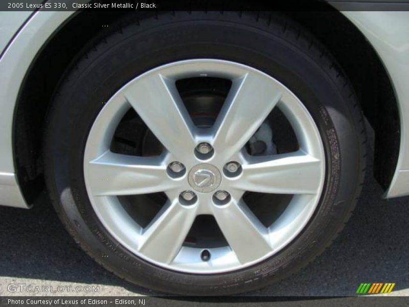 Classic Silver Metallic / Black 2005 Lexus ES 330
