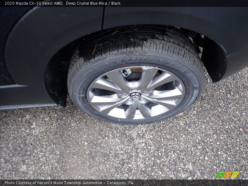 Deep Crystal Blue Mica / Black 2020 Mazda CX-30 Select AWD