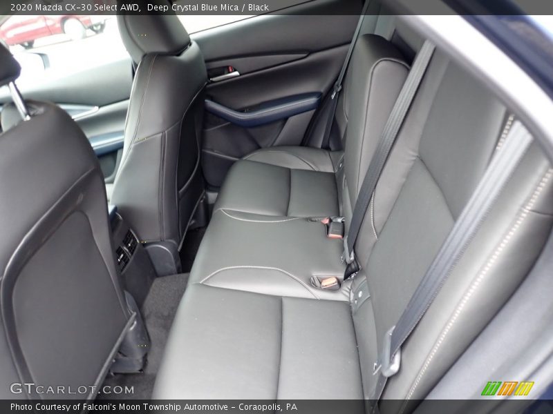 Deep Crystal Blue Mica / Black 2020 Mazda CX-30 Select AWD