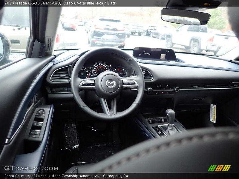 Deep Crystal Blue Mica / Black 2020 Mazda CX-30 Select AWD