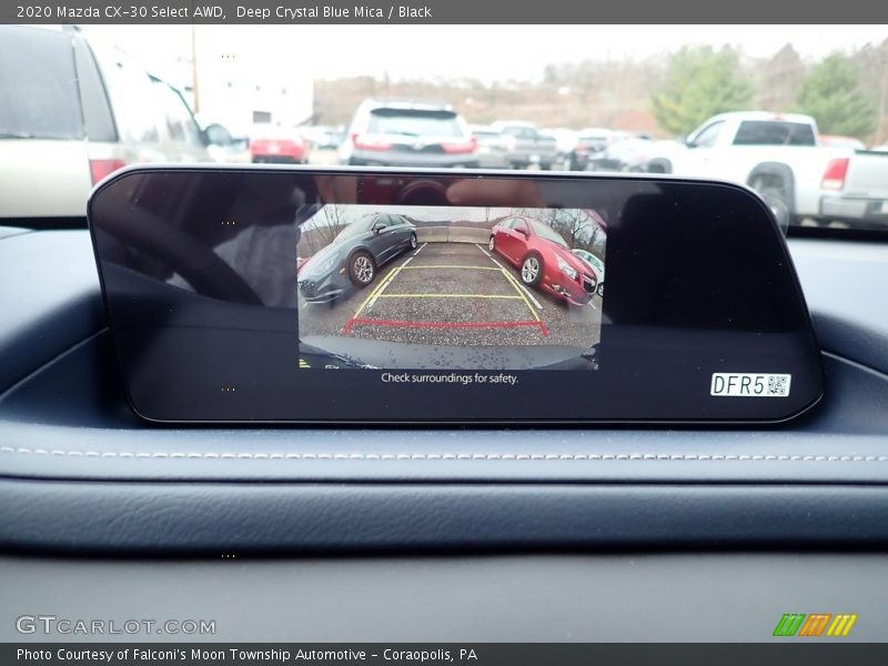 Deep Crystal Blue Mica / Black 2020 Mazda CX-30 Select AWD