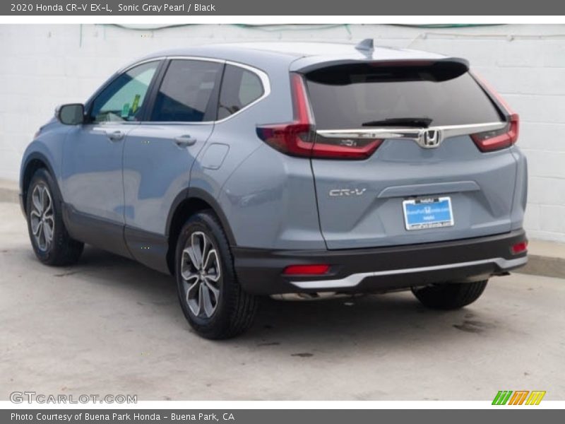 Sonic Gray Pearl / Black 2020 Honda CR-V EX-L