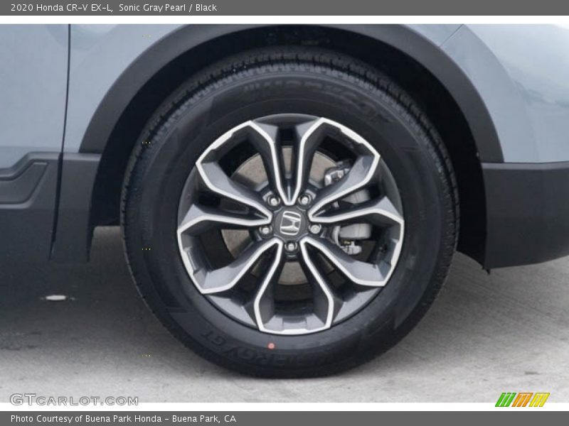 Sonic Gray Pearl / Black 2020 Honda CR-V EX-L