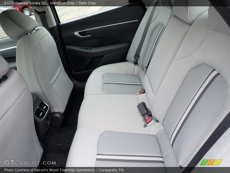 Hampton Gray / Dark Gray 2020 Hyundai Sonata SEL