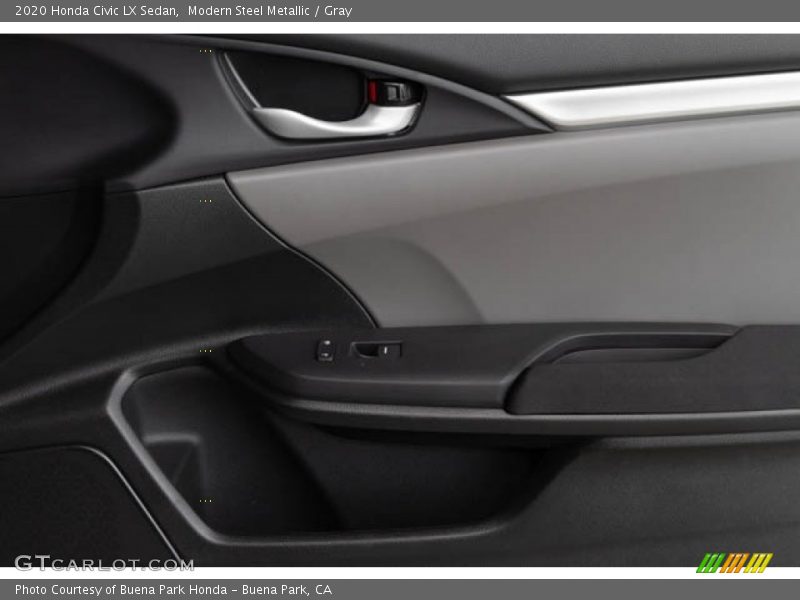 Modern Steel Metallic / Gray 2020 Honda Civic LX Sedan