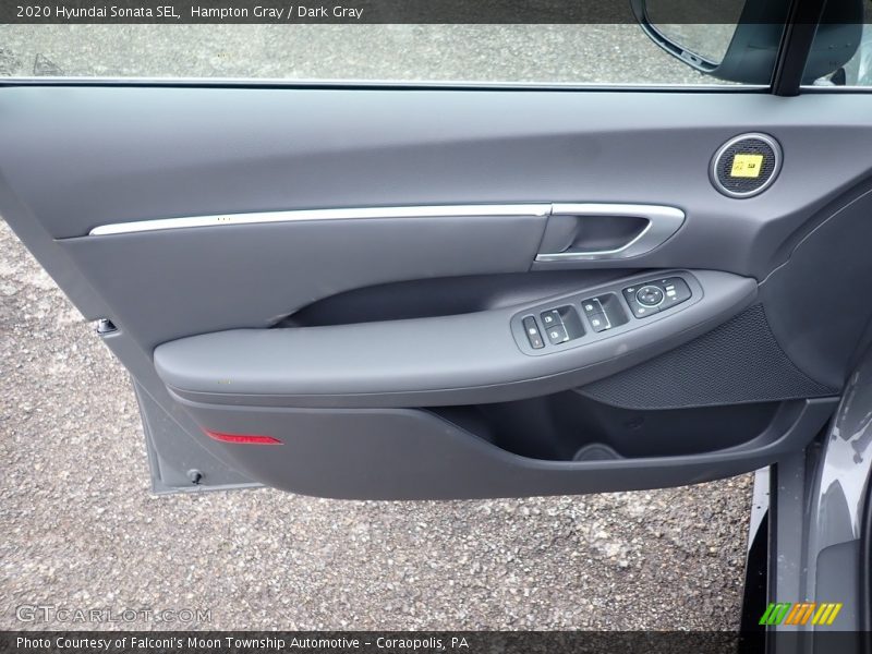 Hampton Gray / Dark Gray 2020 Hyundai Sonata SEL