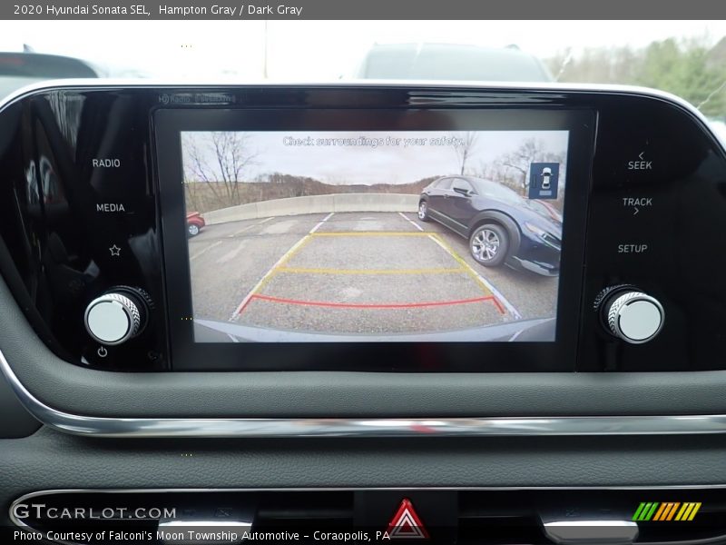 Hampton Gray / Dark Gray 2020 Hyundai Sonata SEL