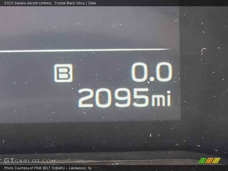 Crystal Black Silica / Slate 2020 Subaru Ascent Limited