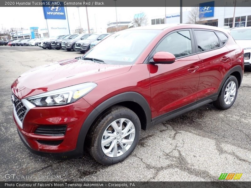 Gemstone Red / Black 2020 Hyundai Tucson SE AWD