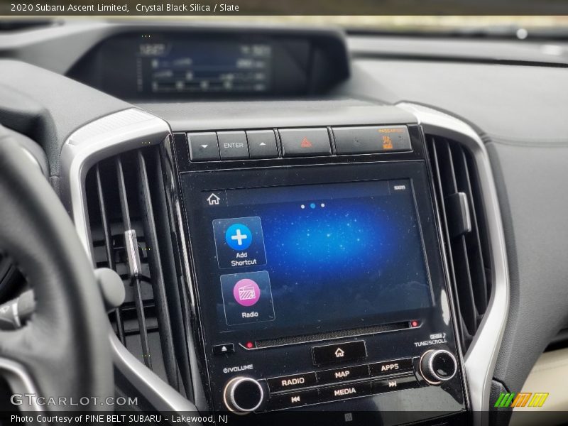 Crystal Black Silica / Slate 2020 Subaru Ascent Limited