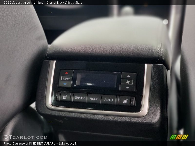 Crystal Black Silica / Slate 2020 Subaru Ascent Limited