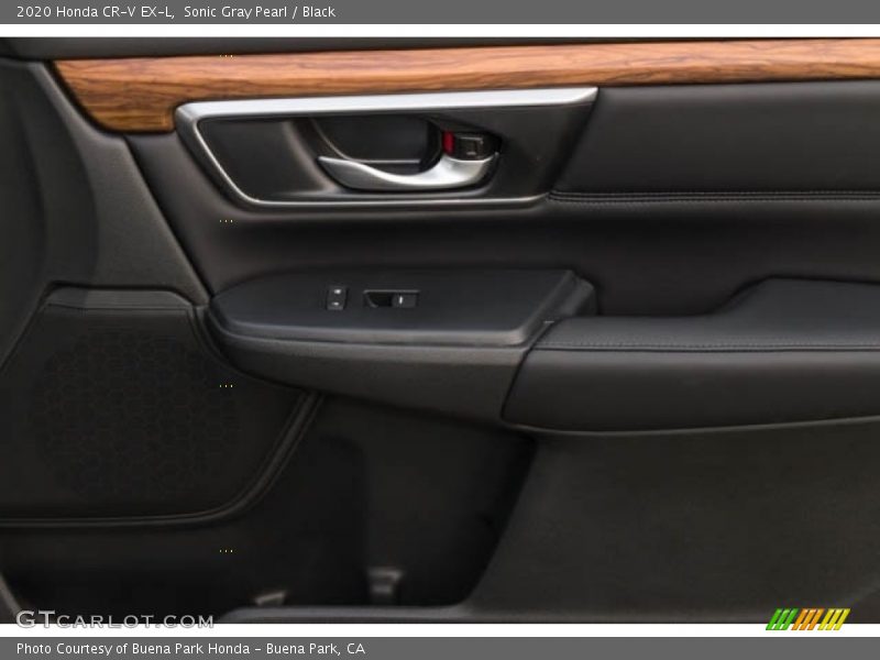 Sonic Gray Pearl / Black 2020 Honda CR-V EX-L