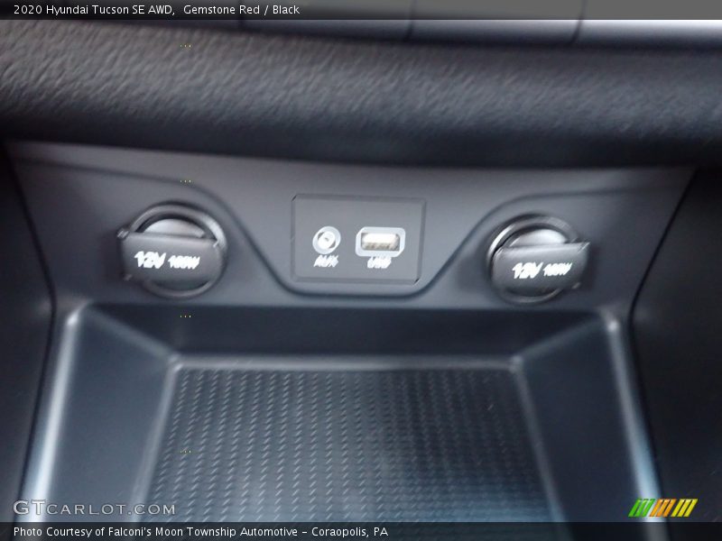 Gemstone Red / Black 2020 Hyundai Tucson SE AWD