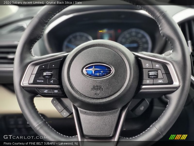Crystal Black Silica / Slate 2020 Subaru Ascent Limited