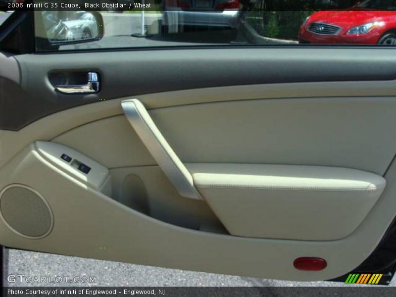 Black Obsidian / Wheat 2006 Infiniti G 35 Coupe