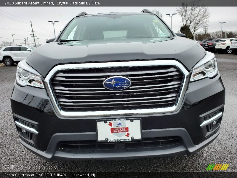 Crystal Black Silica / Slate 2020 Subaru Ascent Limited