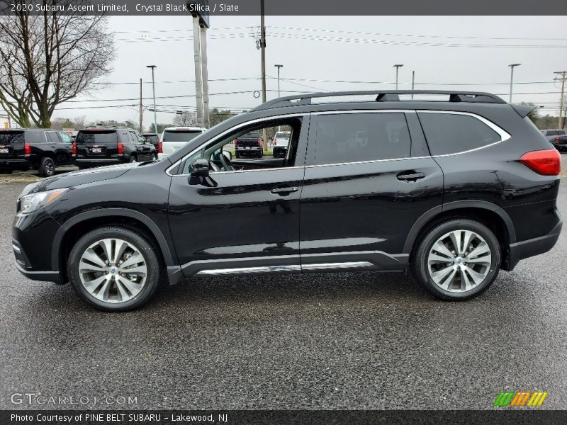 Crystal Black Silica / Slate 2020 Subaru Ascent Limited
