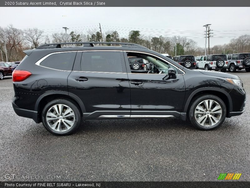 Crystal Black Silica / Slate 2020 Subaru Ascent Limited