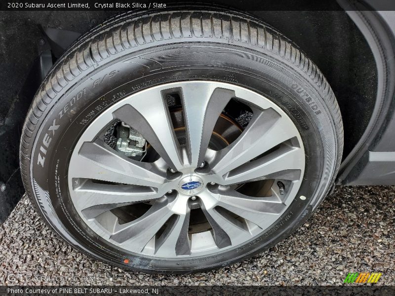 Crystal Black Silica / Slate 2020 Subaru Ascent Limited