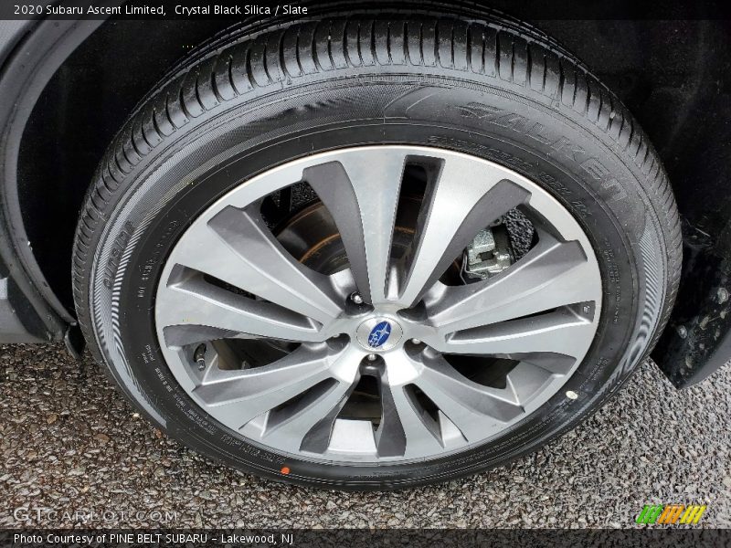 Crystal Black Silica / Slate 2020 Subaru Ascent Limited