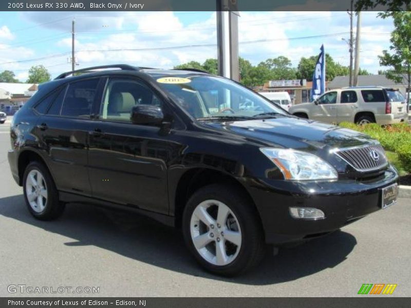 Black Onyx / Ivory 2005 Lexus RX 330 AWD