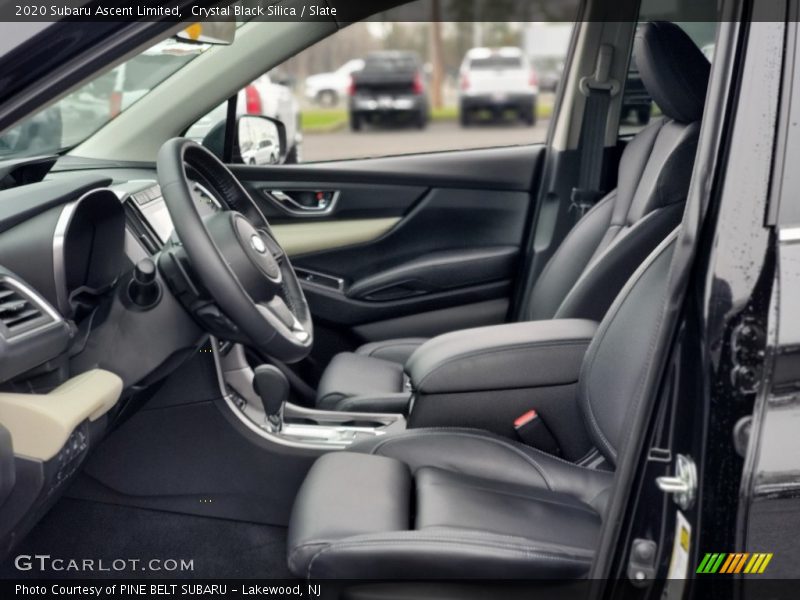 Crystal Black Silica / Slate 2020 Subaru Ascent Limited