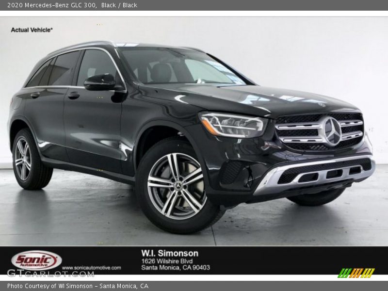 Black / Black 2020 Mercedes-Benz GLC 300