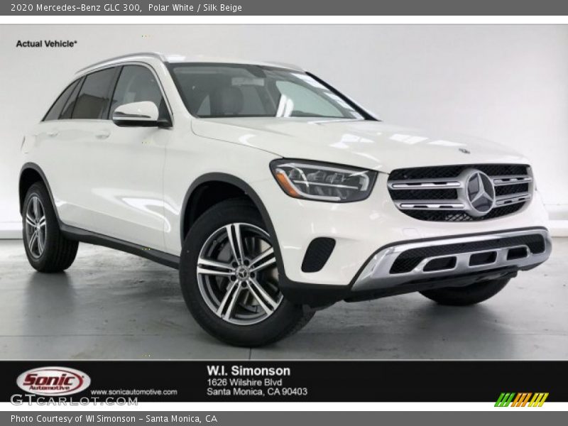 Polar White / Silk Beige 2020 Mercedes-Benz GLC 300