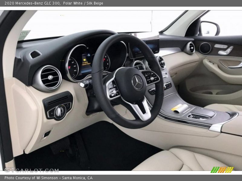 Polar White / Silk Beige 2020 Mercedes-Benz GLC 300