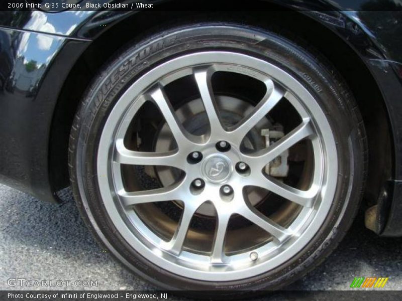 Black Obsidian / Wheat 2006 Infiniti G 35 Coupe