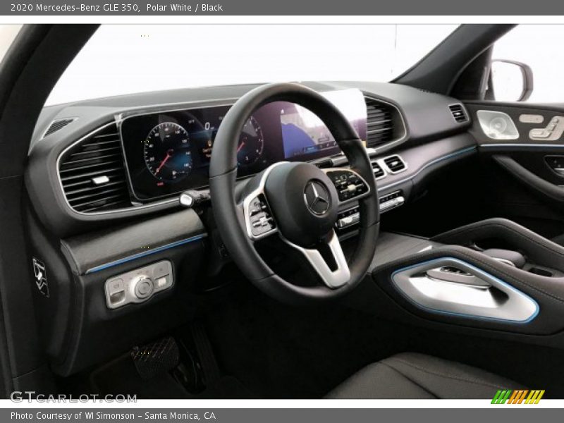 Polar White / Black 2020 Mercedes-Benz GLE 350