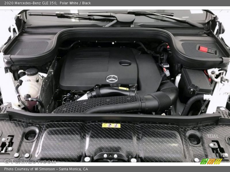 Polar White / Black 2020 Mercedes-Benz GLE 350