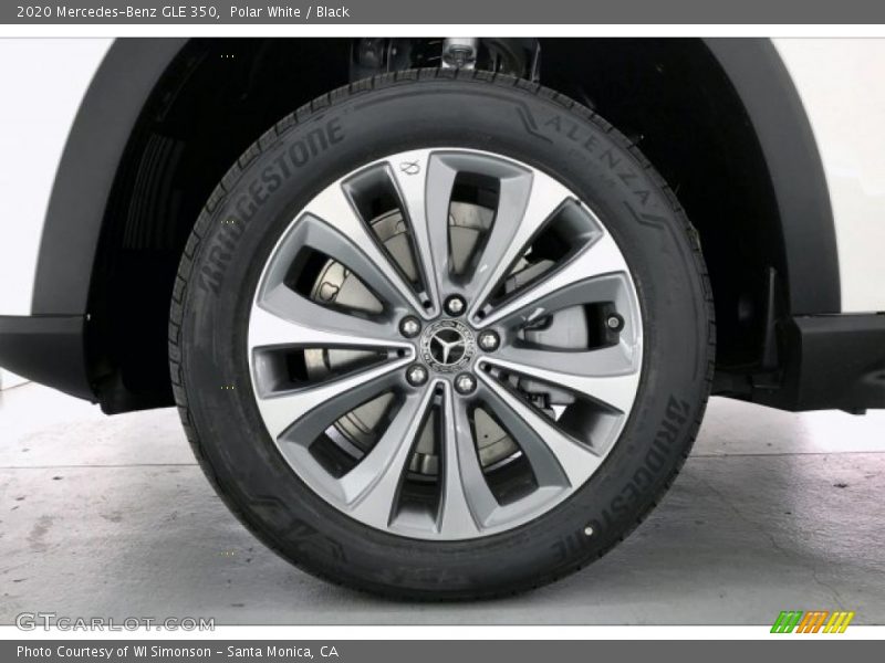 Polar White / Black 2020 Mercedes-Benz GLE 350